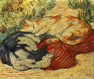 Katzen Franz Marc